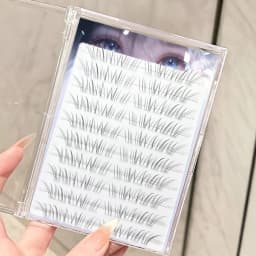 Natural Lash Extensions Individual Cluster Eyelashes Volume Wispy Foxes Style Lashes For Women Makeup Daily Fluffy Lightweight