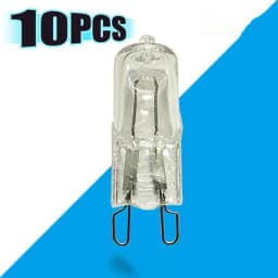 10 Pcs Oven Light Bulbs G9 Halogen High Temperature Light Bulbs Steamer Light 25w 28w 40w 60w Long Life Oven Light Bulbs