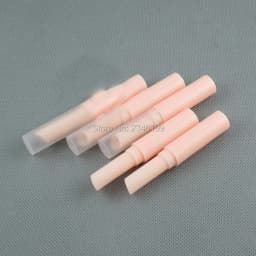 New Brand Oblique Edge Lipstick Tube, Carnation/Beige/Rose Red Cosmetic Bottle, Multi Color Beauty Tool for Women 100pcs/lot