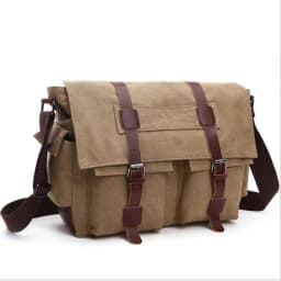 Men's Vintage Canvas Bag Men Casual Crossbody Bag For Men Messenger Bag Man Travel Shoulder Bags Bolsa Masculina High Quality