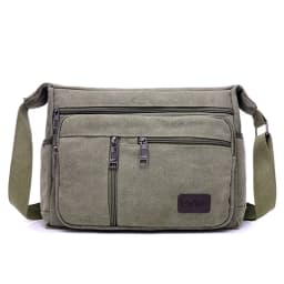 Men's Vintage Canvas Bag Men Casual Crossbody Bag For Men Messenger Bag Man Travel Shoulder Bags Bolsa Masculina High Quality