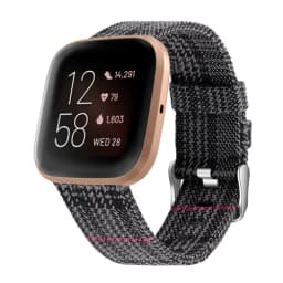 Band for Fitbit Versa 2/Fitbit Versa Lite Breathable Woven Fabric Strap Replacement Wristband for Fitbit Versa Smart Watch