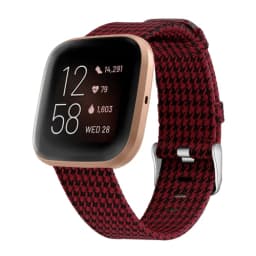 Band for Fitbit Versa 2/Fitbit Versa Lite Breathable Woven Fabric Strap Replacement Wristband for Fitbit Versa Smart Watch