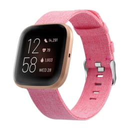 Band for Fitbit Versa 2/Fitbit Versa Lite Breathable Woven Fabric Strap Replacement Wristband for Fitbit Versa Smart Watch