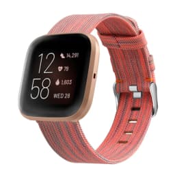 Band for Fitbit Versa 2/Fitbit Versa Lite Breathable Woven Fabric Strap Replacement Wristband for Fitbit Versa Smart Watch