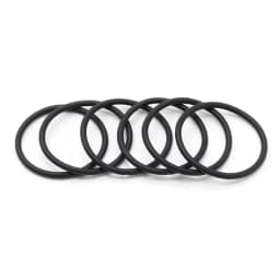 10pcs NBR O Ring Seal Gasket Thickness CS 1.5mm OD 5~80mm Nitrile Butadiene Rubber Spacer Oil Resistance Washer Round Black