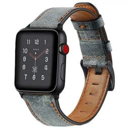 Leather strap For Apple watch band 45mm 41mm 44mm 40mm Retro Cow watchband correa bracelet iWatch series 5 4 3 se 6 7 8 ultra