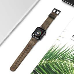 Leather strap For Apple watch band 45mm 41mm 44mm 40mm Retro Cow watchband correa bracelet iWatch series 5 4 3 se 6 7 8 ultra