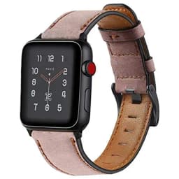 Leather strap For Apple watch band 45mm 41mm 44mm 40mm Retro Cow watchband correa bracelet iWatch series 5 4 3 se 6 7 8 ultra