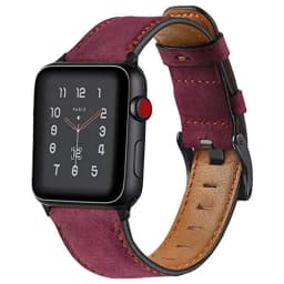 Leather strap For Apple watch band 45mm 41mm 44mm 40mm Retro Cow watchband correa bracelet iWatch series 5 4 3 se 6 7 8 ultra