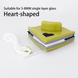 Double-Sided Glass Window Cleaner Triangle Multi-Function Double-Sided Magnetic Glass Cleaner Car Window Cleaning Tool