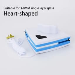 Double-Sided Glass Window Cleaner Triangle Multi-Function Double-Sided Magnetic Glass Cleaner Car Window Cleaning Tool