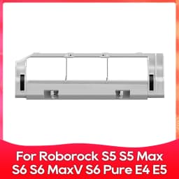 Compatible For ( Roborock S5, S5 Max, S6 MaxV, S6 Pure, E4, E5, S51, S52, S55 ) Roller Side Brush Filter Mop Accessories Part