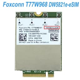 T77W968 DW5821e X20 LTE Cat16 1Gbps FDD-LTE TDD-LTE 4G module For Dell 5420 5424 7424 7400 Laptop