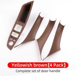 For BMW 2011-2017 5 Series F10 F18 F11 Car Door Handle Panel Protector Pull Trim Cover Auto Interior Door Handles Sticker