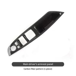 For BMW 2011-2017 5 Series F10 F18 F11 Car Door Handle Panel Protector Pull Trim Cover Auto Interior Door Handles Sticker