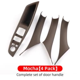 For BMW 2011-2017 5 Series F10 F18 F11 Car Door Handle Panel Protector Pull Trim Cover Auto Interior Door Handles Sticker