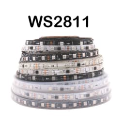 WS2812B WS2811 WS2813 WS2815 5050 RGBIC Smart LED Strip WS2812 Individually Addressable IC 30/60/144Pixels/Leds/m Light DC5V/12V