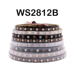 WS2812B WS2811 WS2813 WS2815 5050 RGBIC Smart LED Strip WS2812 Individually Addressable IC 30/60/144Pixels/Leds/m Light DC5V/12V
