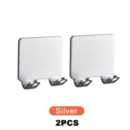 Bathroom Space Aluminum Razor Holder Storage Hook Wall Men Shaving Shaver Shelf Punch Free Razor Rack Accessories Organization