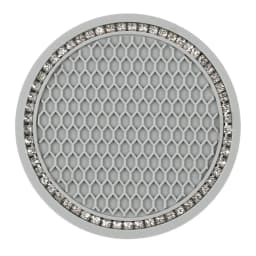 Car Water Cup Pad Holders Non-slip Diamond Rhinestone Rubber Mat for Bottle Holder Coaster Auto Interior Anti-skid Cup Holders