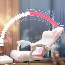 Comfortable live broadcast office chair with wheels Chair Girls' bedroom gamer Ergonomic Lifting Swivel chair office furniture