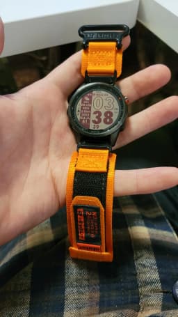 HEMSUT Watch Band For Garmin Nylon Quickfit 20 22 26mm Sports Wrist Strap Compatible With Fenix7 Forerunner/EPIX /MK3 /Tactix