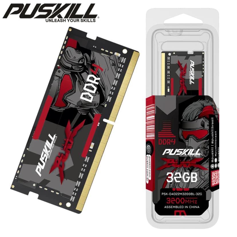 PUSKILL Memoria Ram DDR4 8GB 4GB 16GB 2400mhz 2133 2666mhz Sodimm Notebook High Performance Laptop Memory