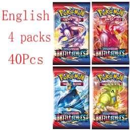 Newest Pokemon Cards French PokemonTEMPORAL FORCES LOST ORIGIN Booster Box PERDUE Fusion Trading Card Game Collection Cards Toy