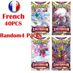 Newest Pokemon Cards French PokemonTEMPORAL FORCES LOST ORIGIN Booster Box PERDUE Fusion Trading Card Game Collection Cards Toy