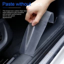 SEAMETAL Car Door Protector Sticker Transparent Nano Tape 10m Anti Collision Car Bumper Stickers Protector Films Car Accessories