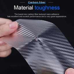 SEAMETAL Car Door Protector Sticker Transparent Nano Tape 10m Anti Collision Car Bumper Stickers Protector Films Car Accessories