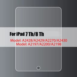Tempered Glass Screen Protector For iPad 10.2 9.7 10. 5 10.9 Pro 11 New iPad 10 9 8 7 6 5 Air 4 3 2 Mini 2020 2021 2022