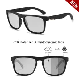 KDEAM Guy's All Matching Polarized Sunglasses Night Sight/Photochromic Driving Glasses UV400 New Colors of KD156 CE