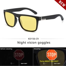 KDEAM Guy's All Matching Polarized Sunglasses Night Sight/Photochromic Driving Glasses UV400 New Colors of KD156 CE