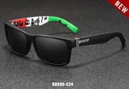 KDEAM Revamp Of Sport Men Sunglasses Polarized Shockingly Colors Sun Glasses Outdoor Driving Photochromic Sunglass With Box