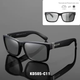 KDEAM Revamp Of Sport Men Sunglasses Polarized Shockingly Colors Sun Glasses Outdoor Driving Photochromic Sunglass With Box