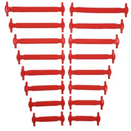 16pcs/lot Silicone Shoelaces No Tie Shoelaces 12 colors Elastic Lace Shoelace Creative Lazy Silicone Laces Rubber Lace