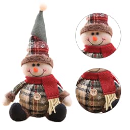 Santa Claus Doll Chirstmas Decorations Home 2025 Decor Table Elk Doll Christmas Ornaments Xmas Navidad Gifts Happy New Year 2026