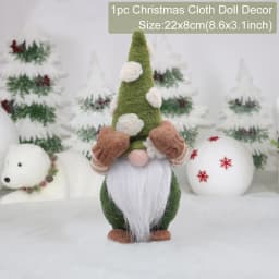 Santa Claus Doll Chirstmas Decorations Home 2025 Decor Table Elk Doll Christmas Ornaments Xmas Navidad Gifts Happy New Year 2026