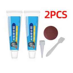 1/2Pcs Tire Repair Black Glue Liquid Strong Rubber Wear-resistant Non-corrosive Adhesive Instant Bond Leather