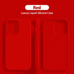 Luxury Liquid Silicone Case For iPhone 15 14 13 12 11 Pro Max Case For iPhone 13 12 mini X XR XS MAX 8 7 Plus Shockproof Cover