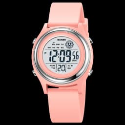 SKMEI 2094 Women Stopwatch Lady Wristwatch 50M Waterproof Shockproof reloj mujer Back Light Display Countdown Digital Watches