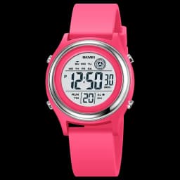 SKMEI 2094 Women Stopwatch Lady Wristwatch 50M Waterproof Shockproof reloj mujer Back Light Display Countdown Digital Watches