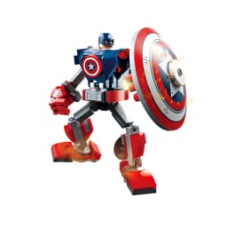 Movie Superhero Avengers Doll Building Blocks Thor Iron Man Spider-Man Joint Movable Model Assembled Building Block Toys