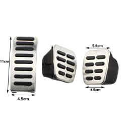 Car Pedals for Audi TT A1 A2 A3 for VW Golf 3 4 Polo 6N GTI 9N3 for SKODA Octavia SEAT Ibiza Fabia Gas Brake Clutch Pedal Cover