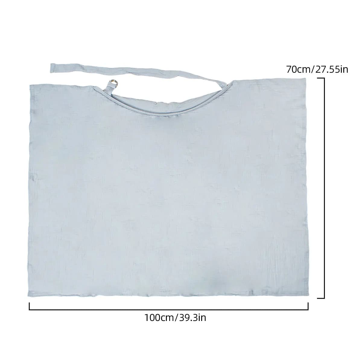 Breastfeeding towel and cover to prevent light leakage when going out for breastfeeding. Sham shielding cloth for strollers, sun