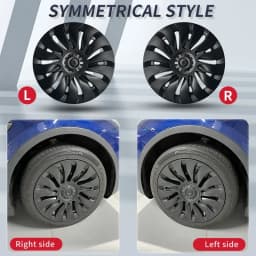 4PCS HubCap Performance Automobile Replacemen Hub cap Full Rim Cover Accessories for Tesla Model Y 19 Inch Wheel Caps 2018-2024