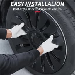 4PCS HubCap Performance Automobile Replacemen Hub cap Full Rim Cover Accessories for Tesla Model Y 19 Inch Wheel Caps 2018-2024