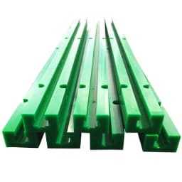 1 Meter 06B 08B 10A 12A 16A Polyethylene Industrial Transport Linear Guide Rail Guide Groove Plastic Sliding Chain Track